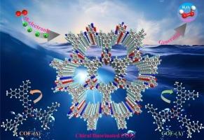 Chiral memory-guided construction of fluorinated covalent organic frameworks for efficient photocatalytic hydrogen peroxide synthesis in seawater