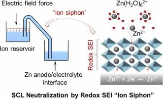 A high-throughput ion siphon neutralizing space charge layer towards high-rate ultrastable zinc anode chemistry