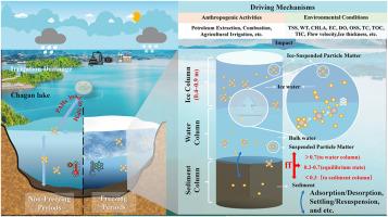 Winter behavior of polycyclic aromatic hydrocarbons in frozen lakes: fugacity insights into partitioning, transport, and key driving mechanisms