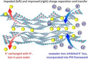 Mechanism insights for efficient photocatalytic seawater splitting in poly(heptazine imide): inhibited ion exudation and improved charge separation