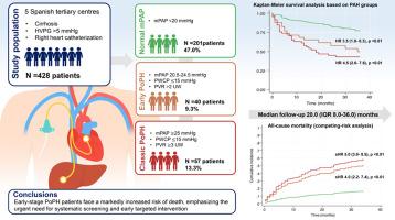 Early portopulmonary hypertension predicts mortality in patients with cirrhosis: insights from the PORTO-DETECT cohort