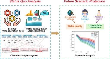 Operational insights into carbon dynamics and decarbonization pathways in megacity water supply plants