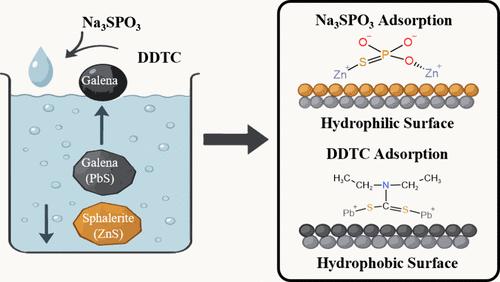 Selective Separation of Galena from Sphalerite with a Novel Depressant Sodium Thiophosphate: Flotation and Adsorption Mechanism