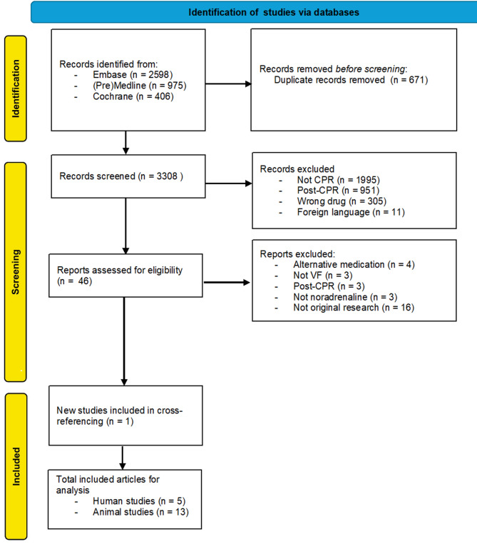 The effects of norepinephrine in shockable cardiac arrest, a scoping review.
