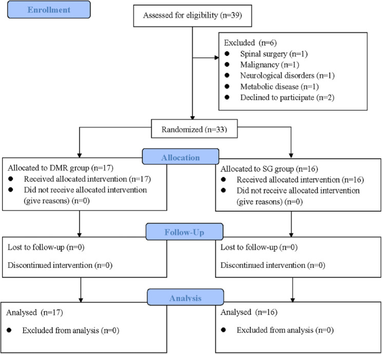 Effects of manual diaphragm release on pain, disability and diaphragm function in patients with chronic neck pain: a pilot randomized controlled trial.