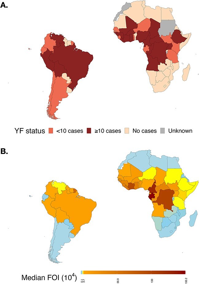 A framework to assess the risk of yellow fever emergence.