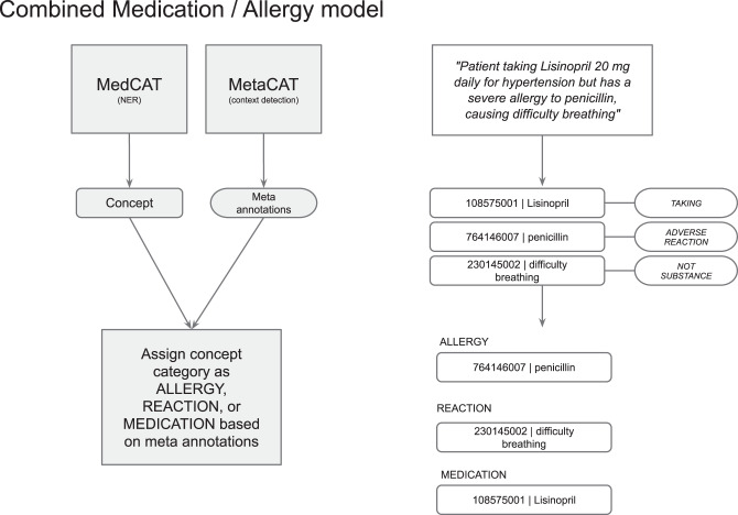 Design and implementation of a natural language processing system at the point of care: MiADE (medical information AI data extractor).