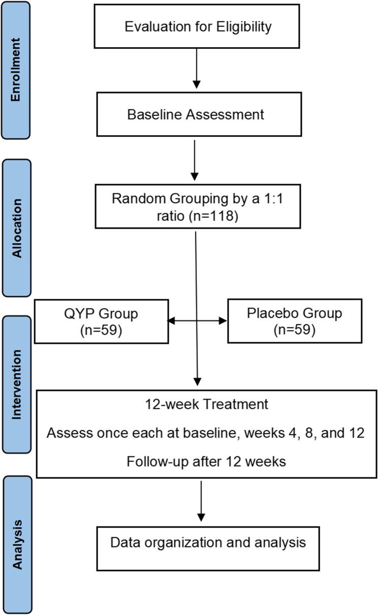 Effectiveness and safety analysis of Qifu Yixin Prescription for the treatment of heart failure with preserved ejection fraction: study protocol for a randomized, double-blind, placebo-controlled clinical trial.