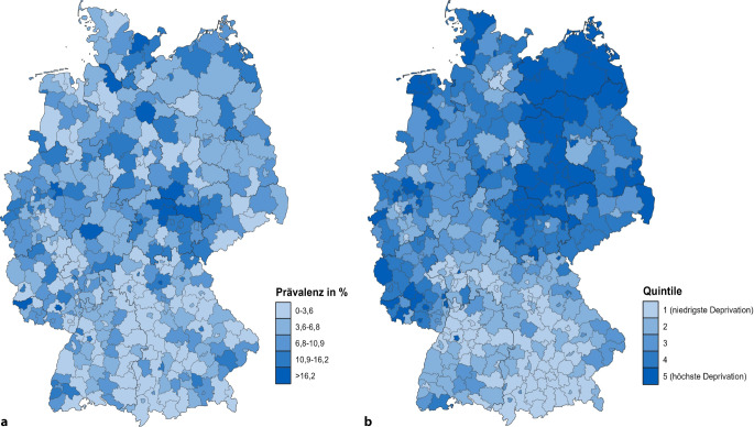 [Area-level socioeconomic deprivation, socioeconomic status, and depressive symptoms: a multilevel analysis using data from the GEDA 2019/2020 study].