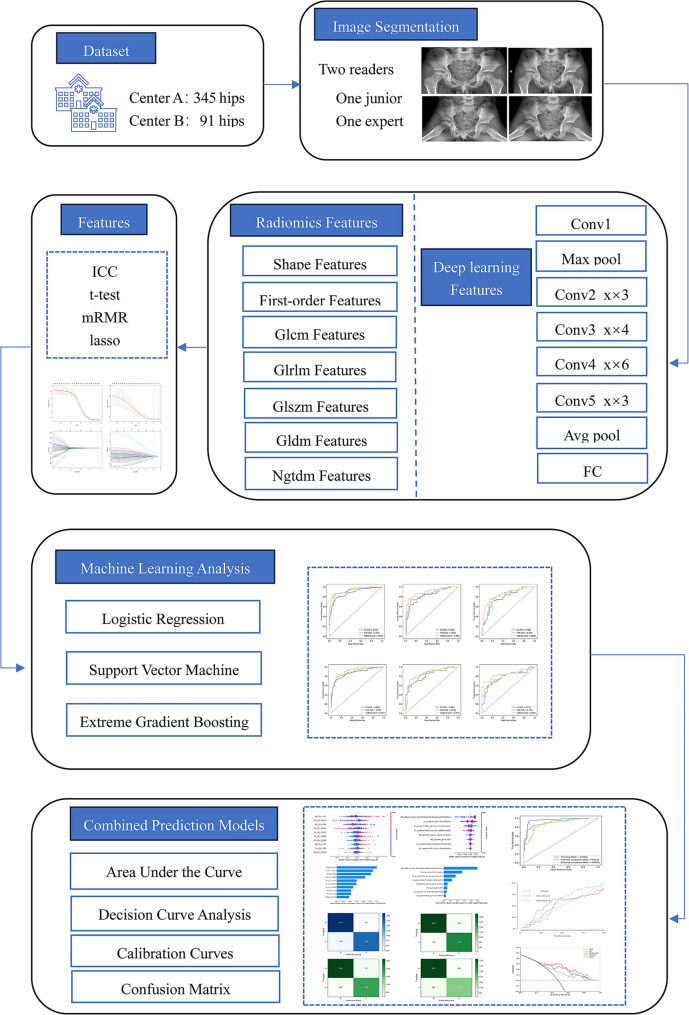 Radiomics and deep learning model based on X-ray imaging for the assisted diagnosis of early Legg-Calvé-Perthes disease.