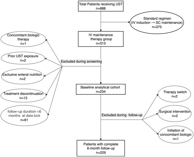 Intravenous ustekinumab maintenance in Crohn's disease: a single-center retrospective cohort study.