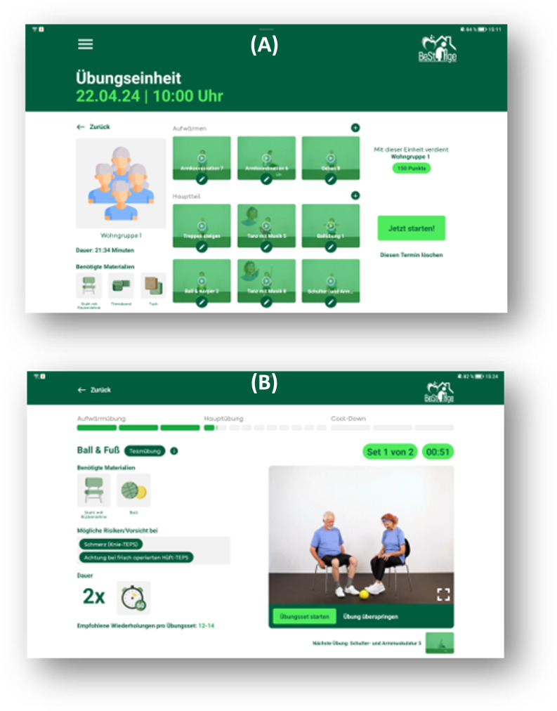Promoting Physical Activity and Preventing Falls Among Older Adults in a Nursing Home Setting: Protocol for Development and Implementation of the BeSt Age Mobile App.