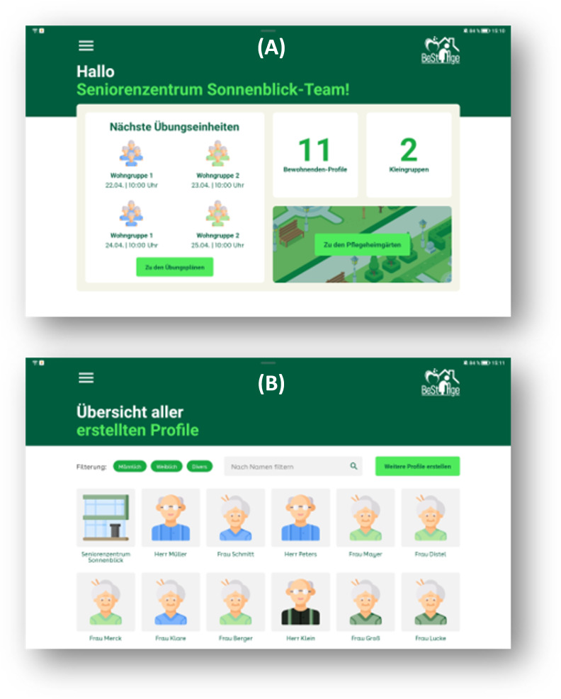 Promoting Physical Activity and Preventing Falls Among Older Adults in a Nursing Home Setting: Protocol for Development and Implementation of the BeSt Age Mobile App.