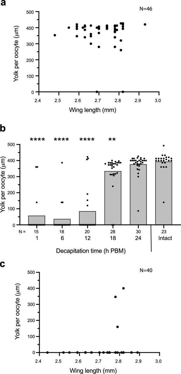 Insulin-like peptides activate egg formation in the Asian malaria mosquito Anopheles stephensi.