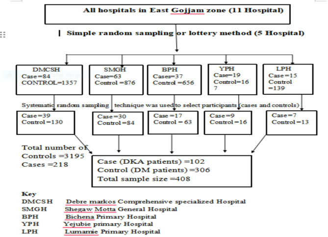 Risk factors of diabetic ketoacidosis among patients with diabetes attending at public hospitals of East Gojjam Zone, Northwest Ethiopia: an unmatched case - control study.