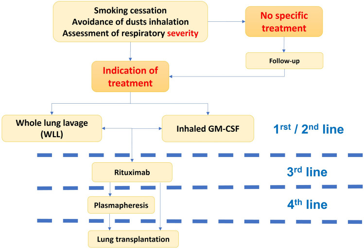 Pharmacotherapy for Autoimmune Pulmonary Alveolar Proteinosis.