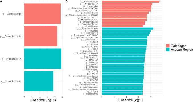 Nutritional Status and Fecal Microbiota in School Children from the Galapagos and the Andean Region.