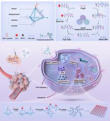 Endogenous stimuli-derived self-assembled DNA tetrahedron (MESH) for precise imaging and activatable mitochondrial interference therapy