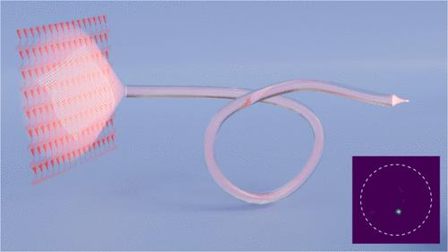 Integrated Photonics-Based Focusing through Multimode Fibers