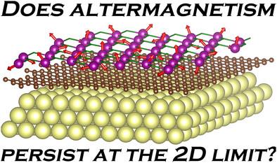 Emergent Magnetic Structures at the 2D Limit of the Altermagnet MnTe