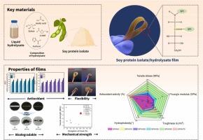 Miscanthus-derived hemicellulose hydrolysate–induced maillard reaction for the functionalization of soy protein films