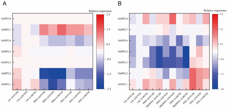 <i>OsPIP2;1</i> Positively Regulates Rice Tolerance to Water Stress Under Coupling of Partial Root-Zone Drying and Nitrogen Forms.