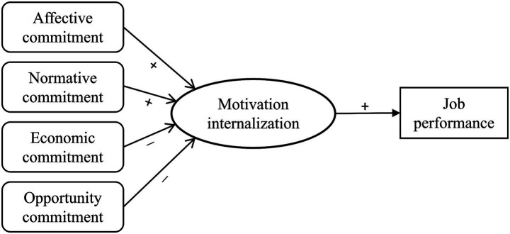 The impact of organizational commitment on job performance in primary healthcare: a motivation internalization perspective.