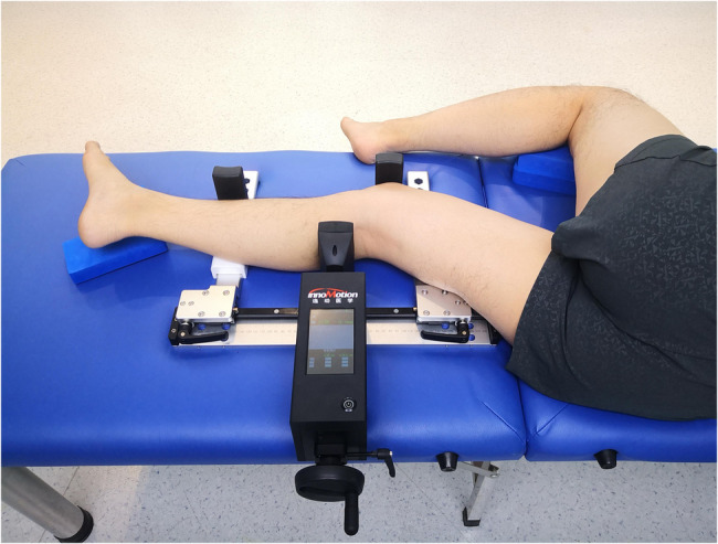 Intra-rater and inter-rater reliability of a new arthrometer for measuring anterior tibial translation in healthy subjects.