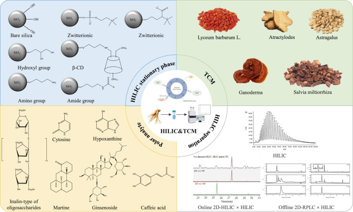 Recent progress in the application of hydrophilic interaction liquid chromatography for the separation and analysis of traditional Chinese medicine.