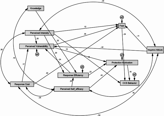 A model testing study of cervical cancer screening behavior using rogers's protection motivation theory.