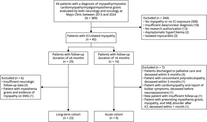 Outcomes in Patients With Immune Checkpoint Inhibitor-Related Myopathy and Prolonged Follow-Up.