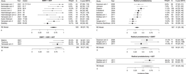 Efficacy of Treatments for T3bN0M0 Prostate Cancer Patients: A Systematic Review and Meta-Analysis.