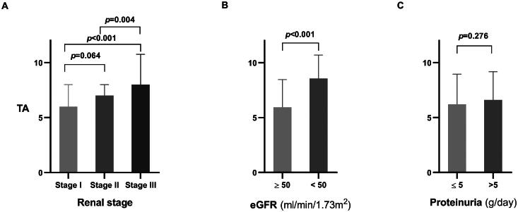 Validation of a renal staging system and its association with renal amyloid deposition burden in AL amyloidosis.