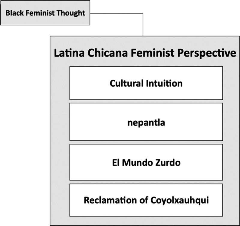 A critical narrative review of the experiences of Latinas, Hispanic, or Spanish origin (LHS+) women in medical field using Latina/Chicana feminist perspective.