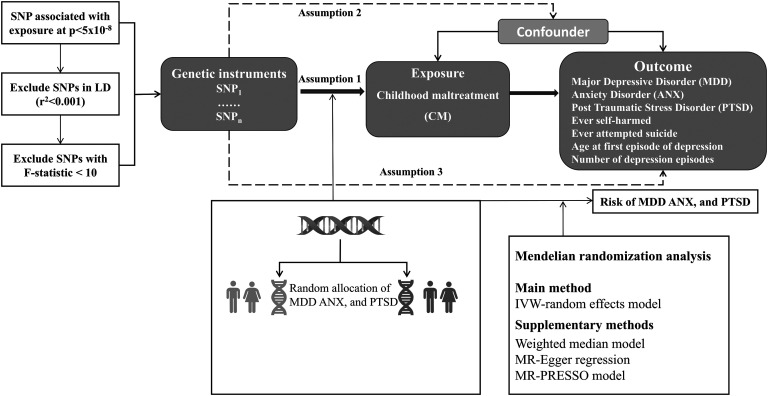 Childhood maltreatment and mental health: causal links to depression, anxiety, non-fatal self-harm, suicide attempts, and PTSD.