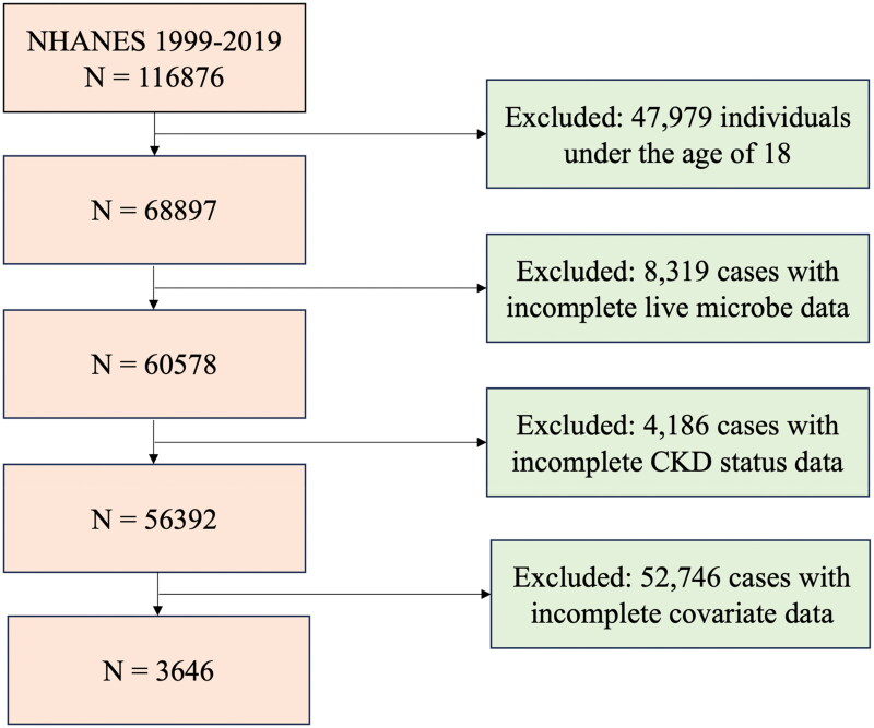 Association of live microbes intake and risk of all-cause, cardiovascular disease, and cancer-related mortality in patients with chronic kidney disease.