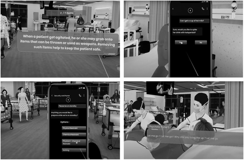 Virtual reality for experiential learning: enhancing agitation management skills, confidence, and empathy in healthcare students.