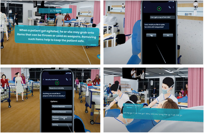 Virtual reality for experiential learning: enhancing agitation management skills, confidence, and empathy in healthcare students.