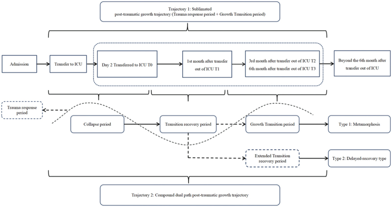 Exploring the trajectory of post-traumatic growth in patients in intensive care unit: a phenomenological longitudinal study.