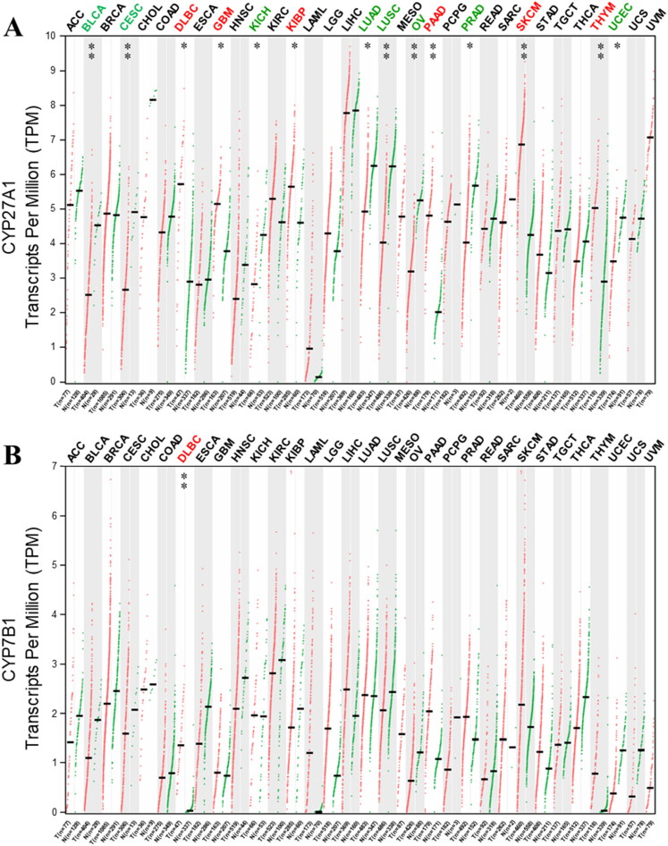 27-Hydroxycholesterol in cancer development and drug resistance.