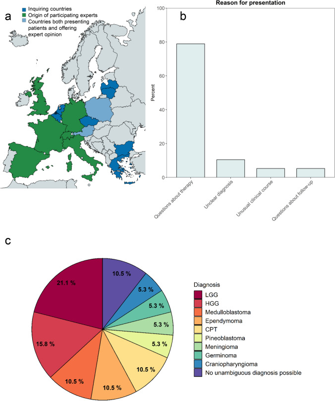 One-year follow-up of the new European reference network for pediatric cancers (ERN PaedCan) tumor board for pediatric CNS tumors: lessons learnt and future prospects.