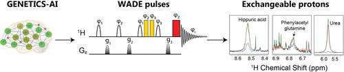 Detection of Exchangeable Protons in NMR Metabolomic Analysis Using AI-Designed Water Irradiation Devoid Pulses