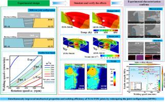 Numerical simulation of heat and mass transfer in novel stepped structure friction stir welding of Ti/Al dissimilar alloys