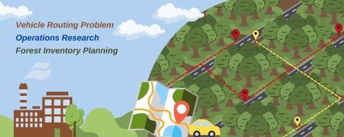 A new approach to modeling the routing problem in forest inventory planning
