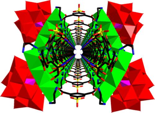 Stable Polyoxometalate-Based Metal–Organic Framework: Synthesis, Modification, and Catalytic Activity