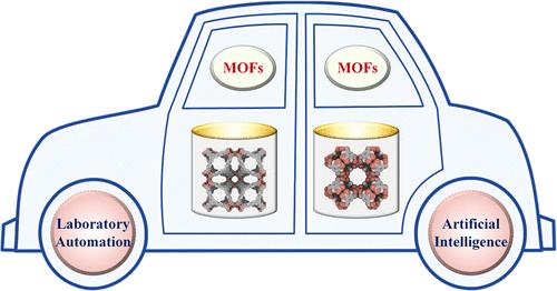 Artificial Intelligence Meets Laboratory Automation in Discovery and Synthesis of Metal–Organic Frameworks: A Review