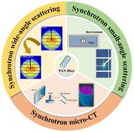 Heterogeneous and microporous structure evolution of heated/radiated polyacrylonitrile fibers revealed by X-ray micro-computed tomography and scattering