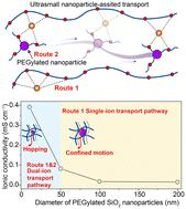 Li-ion nanorobots with enhanced mobility for fast-ion conducting polymer electrolytes†