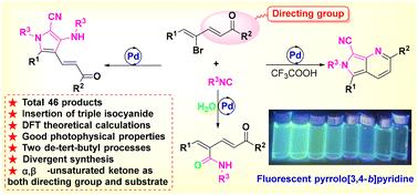 Synthesis of pyrrole derivatives via ordered isocyanide insertion reaction driven by ring strain mediated by non-covalent bond interactions†