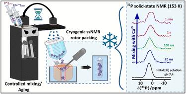 Millisecond-time-scale controlled freeze-quench for solute-intermediate analysis by solid-state NMR†